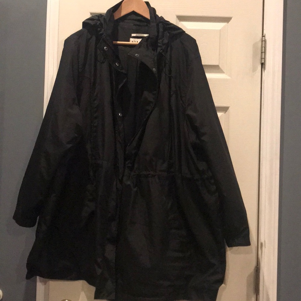 EUC: Ava and Viv 4X Jacket with Hood